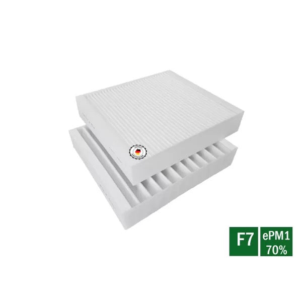 Foldet filter med klassemerking til NIBE ERS 10-400/10-500